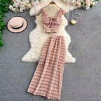 Rihanna Summer Two Piece Holiday Dress Set