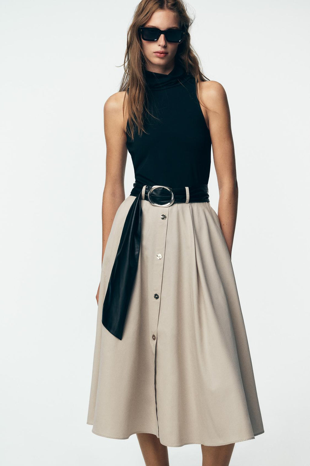 Alicia  Summer Belt Dress