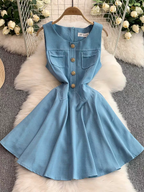 Malin Summer Denim Dress