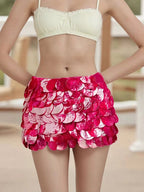 Amanda Summer Vacation Viral Shell Skirt