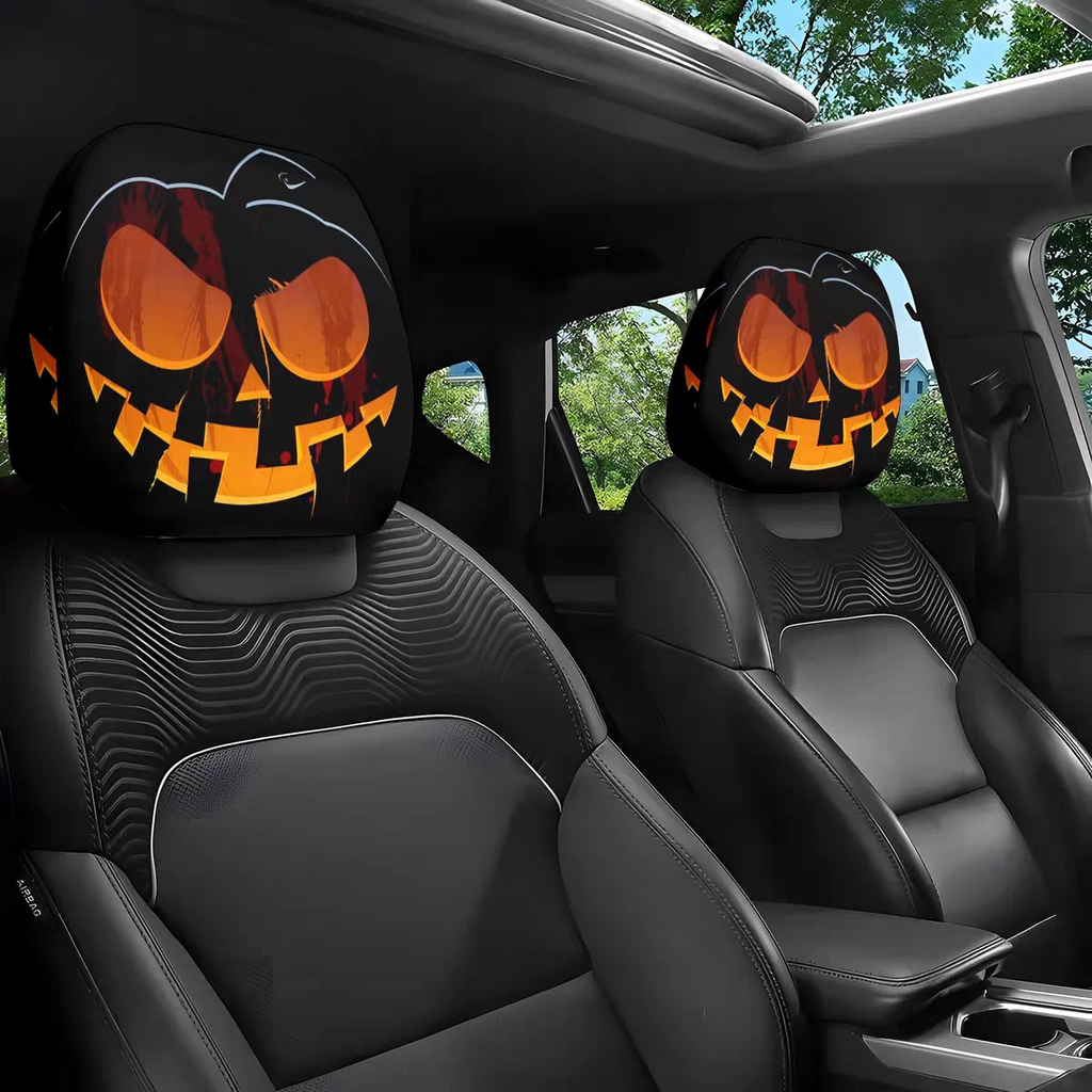Ghost Head Rest Cover