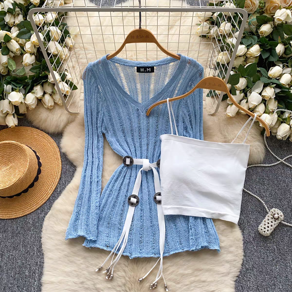 Hannah Summer Two Piece Top Set