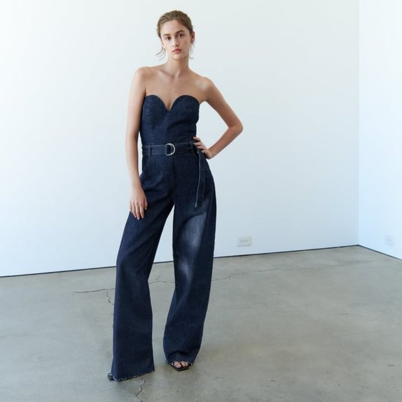 Eva Summer Denim Jumpsuit