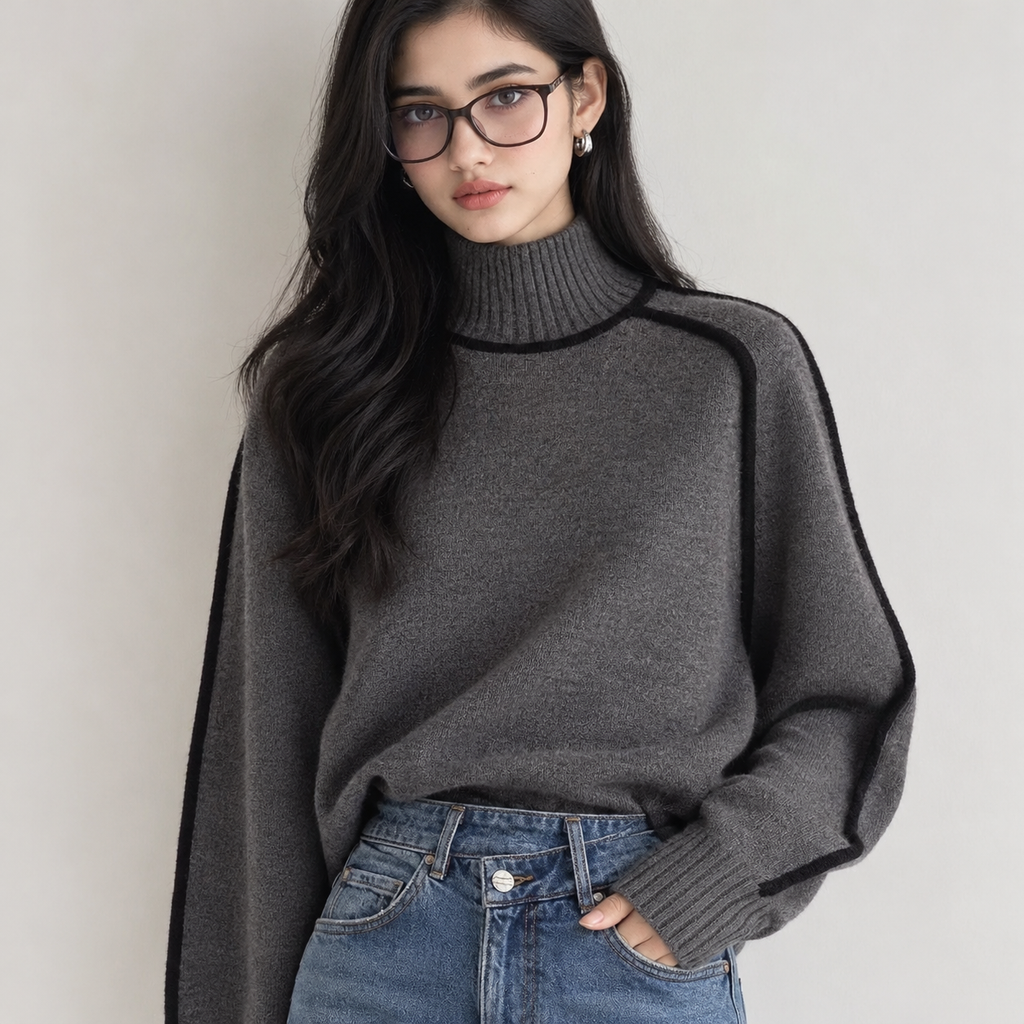 Rihanna Loose Winter Sweater
