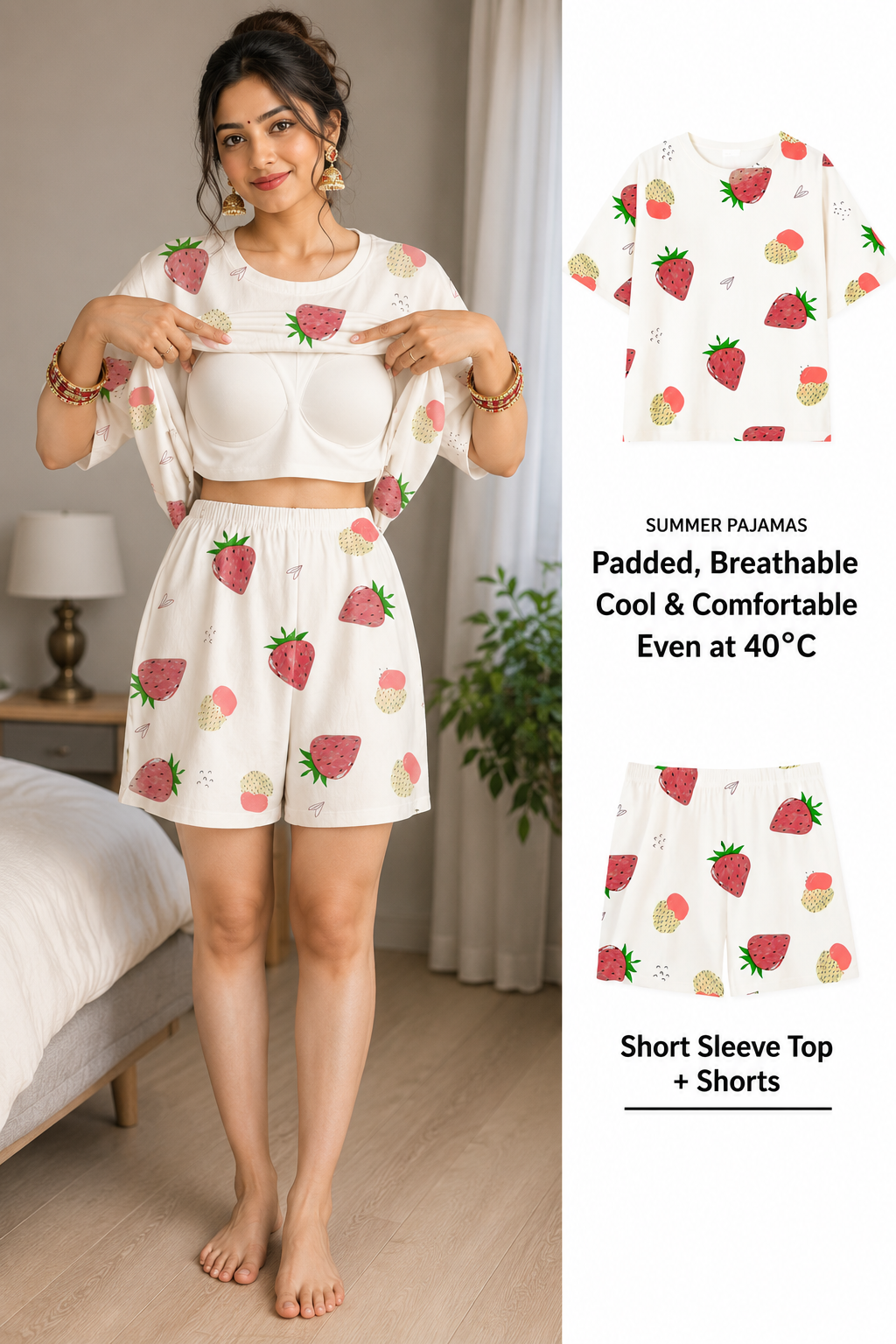 Claire Summed Padded Set