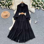 Sophia Summer Retro Long Dress