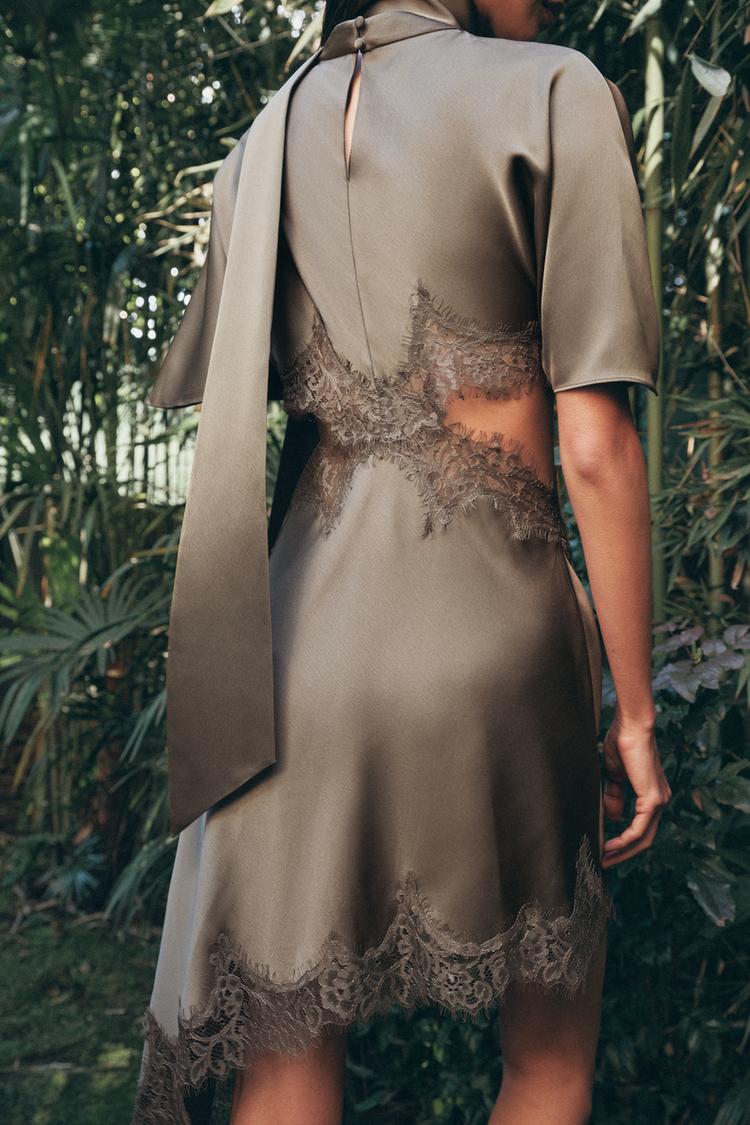 Milena Zara Satin Dress - 24th Spoke