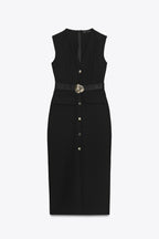 Christina Summer Midi Dress With Belt