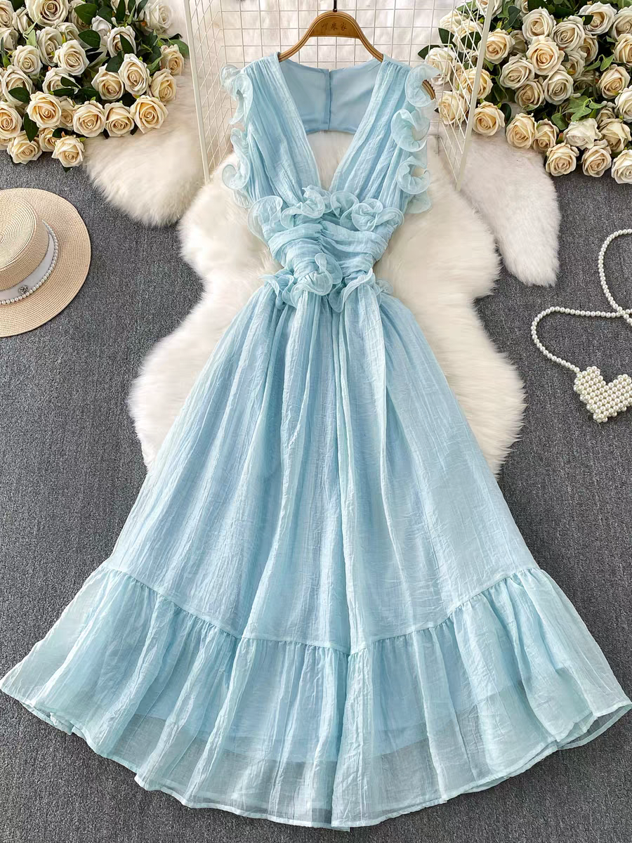 Gabrielle Winter Summer Vacation Dress