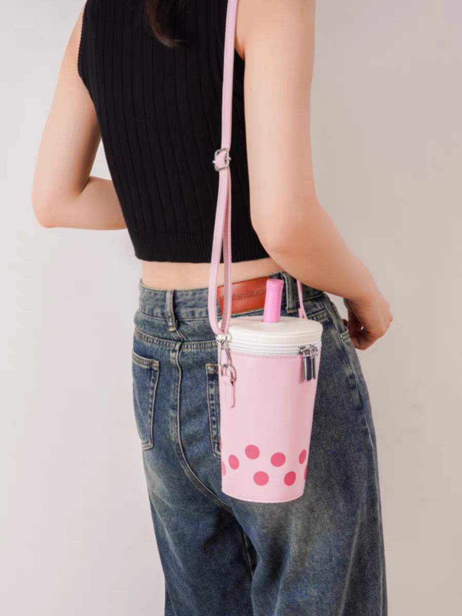 Milk Tea Cup Shoulder Bag