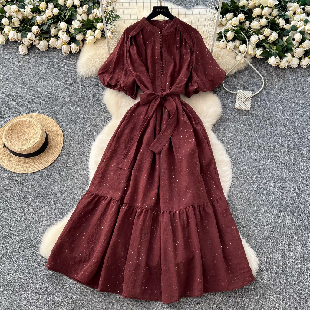 Kate Summer Ruffle Long Dress - 24th Spoke