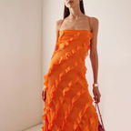Alicia Summer Party Ruffle Dress - 24th Spoke