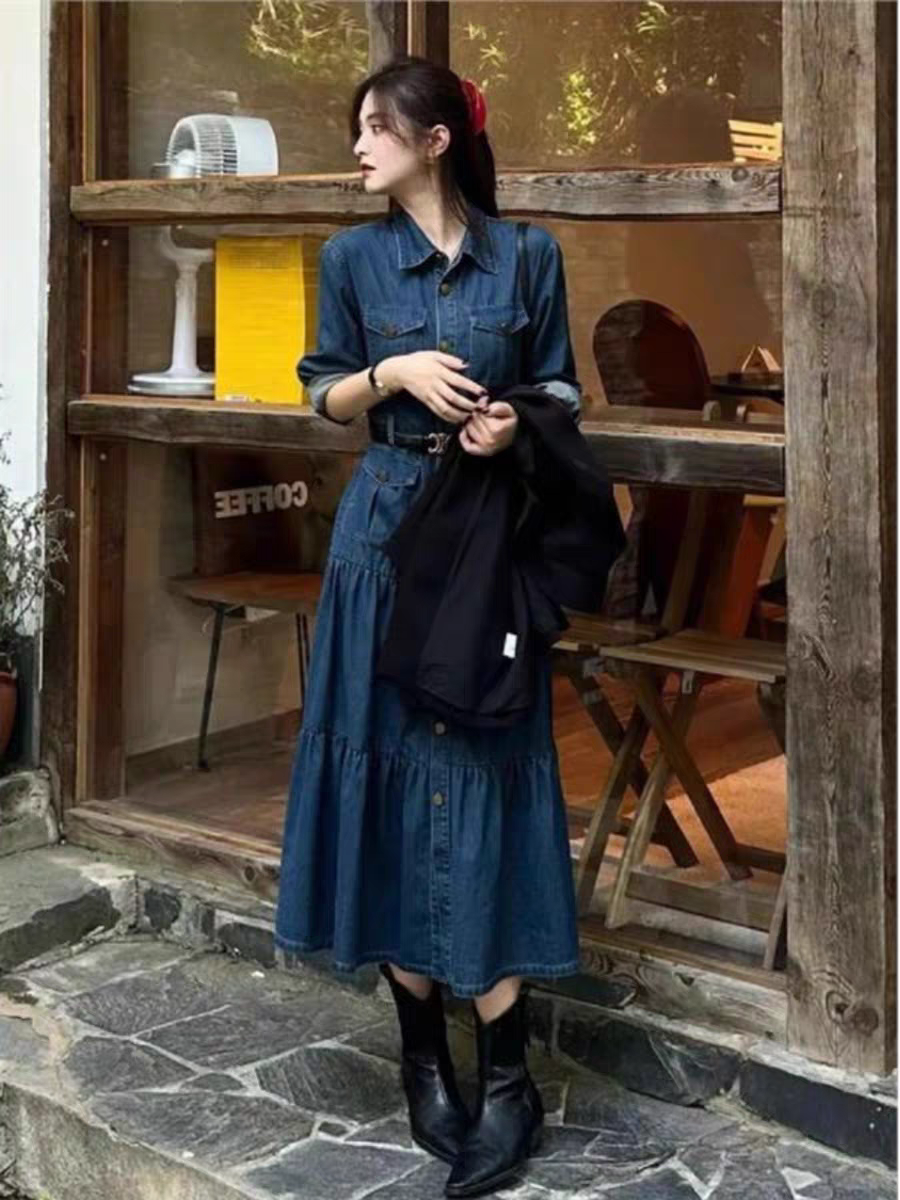 Scarlett Summer Denim Dress