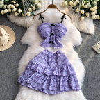 Kate Summer Two Piece Ruffle Dress - 24th Spoke