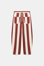 Milena Summer Striped Trouser