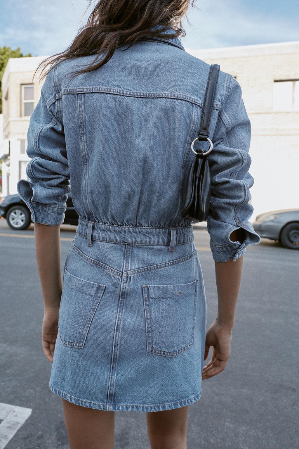 Gemma Summer Denim Mini Dress