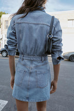 Gemma Summer Denim Mini Dress