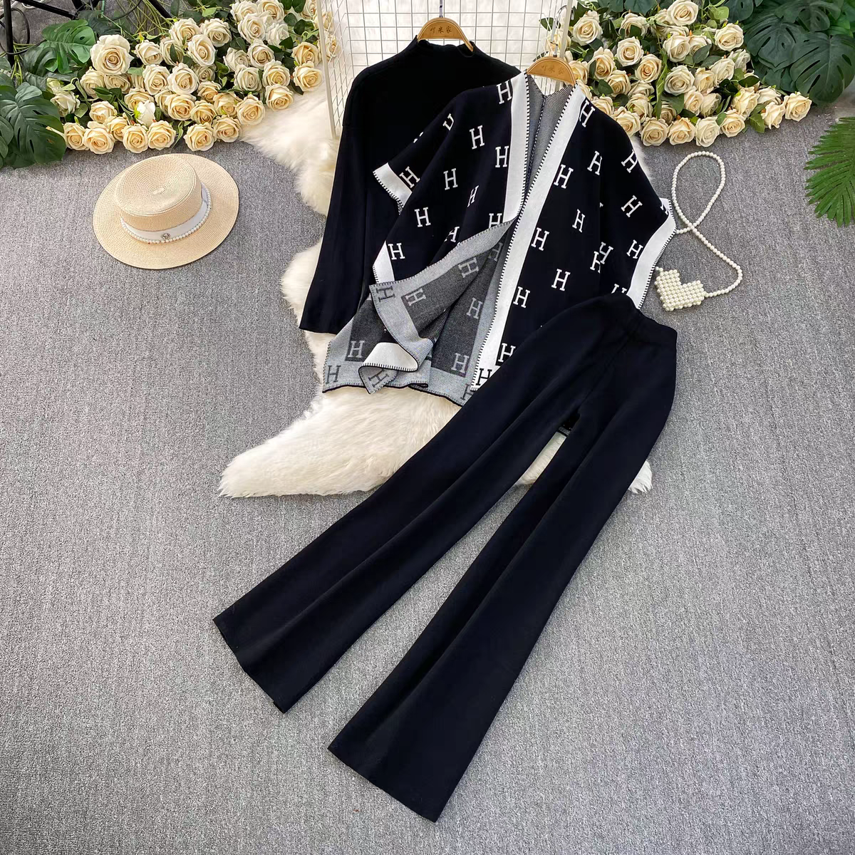 Amanda Winter Three Piece Set