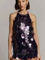Hilarie Sequins Jumpsuit Dress