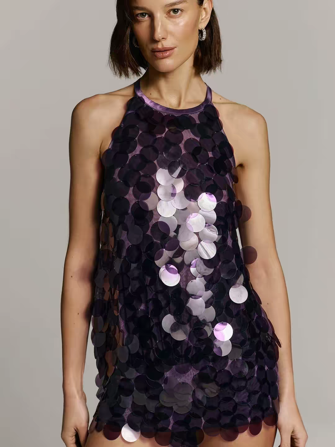 Hilarie Sequins Jumpsuit Dress
