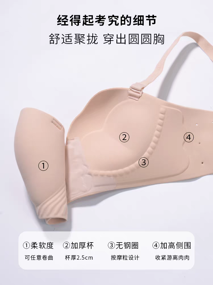 Kate Rotating Chest Button Bra - 24th Spoke
