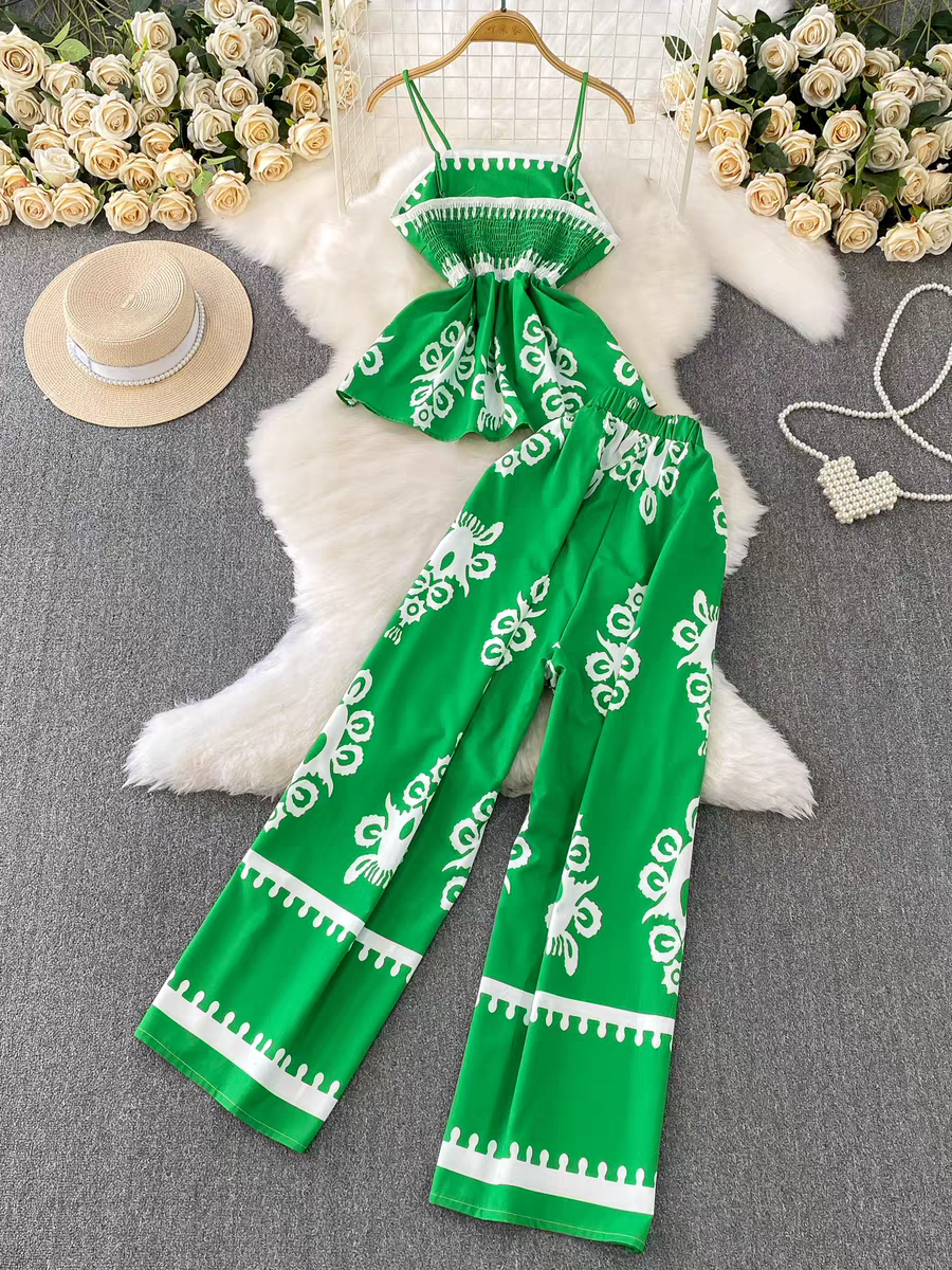Catherine Summer Two Piece Set Dress - 24th Spoke