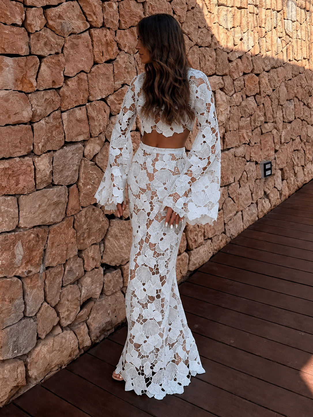 Sophia Summer Lace Vacation Set