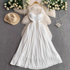 Kate Summer Padded Long Dress - 24th Spoke