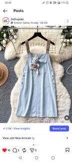 Zooey Summer Denim Dress