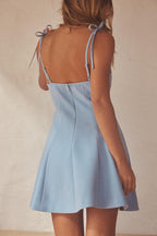 Shantel  Summer Bow Short Dress