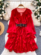 Kirsten Ruffle Summer Dress - 24th Spoke