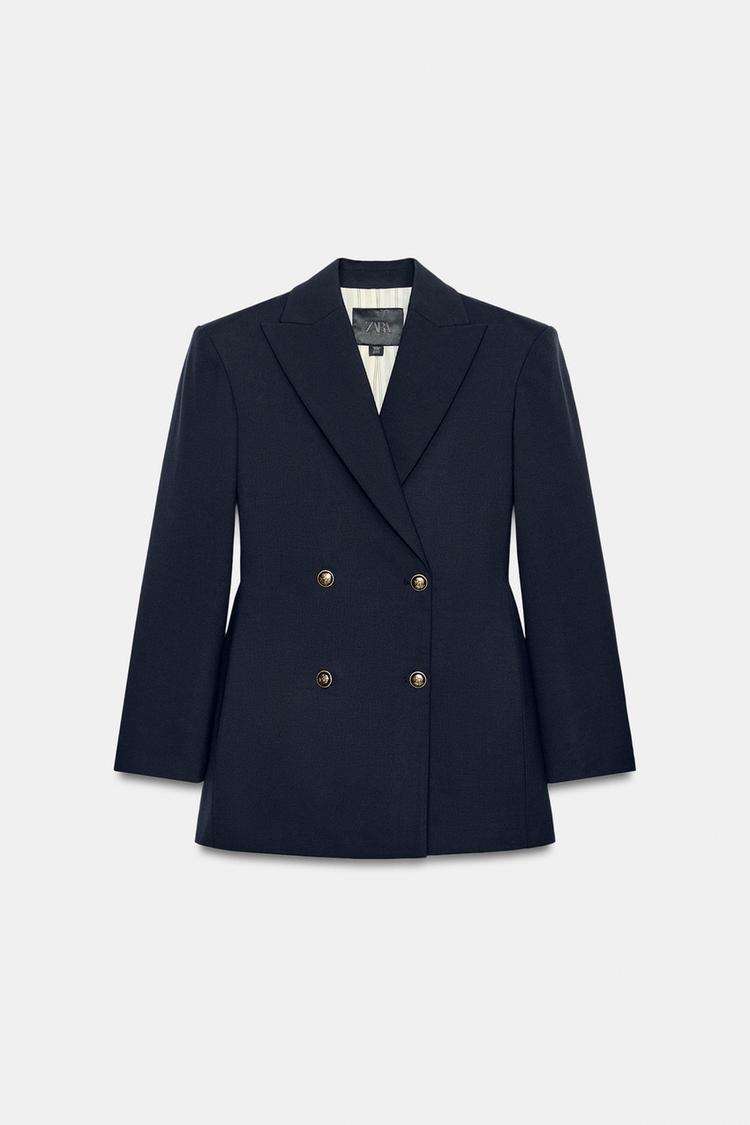 Helena Fitted Buttoned Blazer