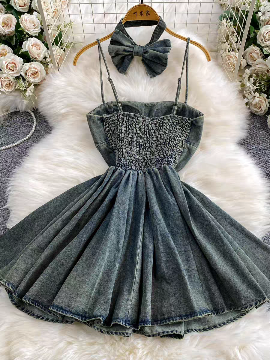 Naomi Summer Denim Dress