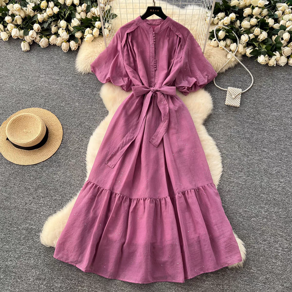 Kate Summer Ruffle Long Dress - 24th Spoke
