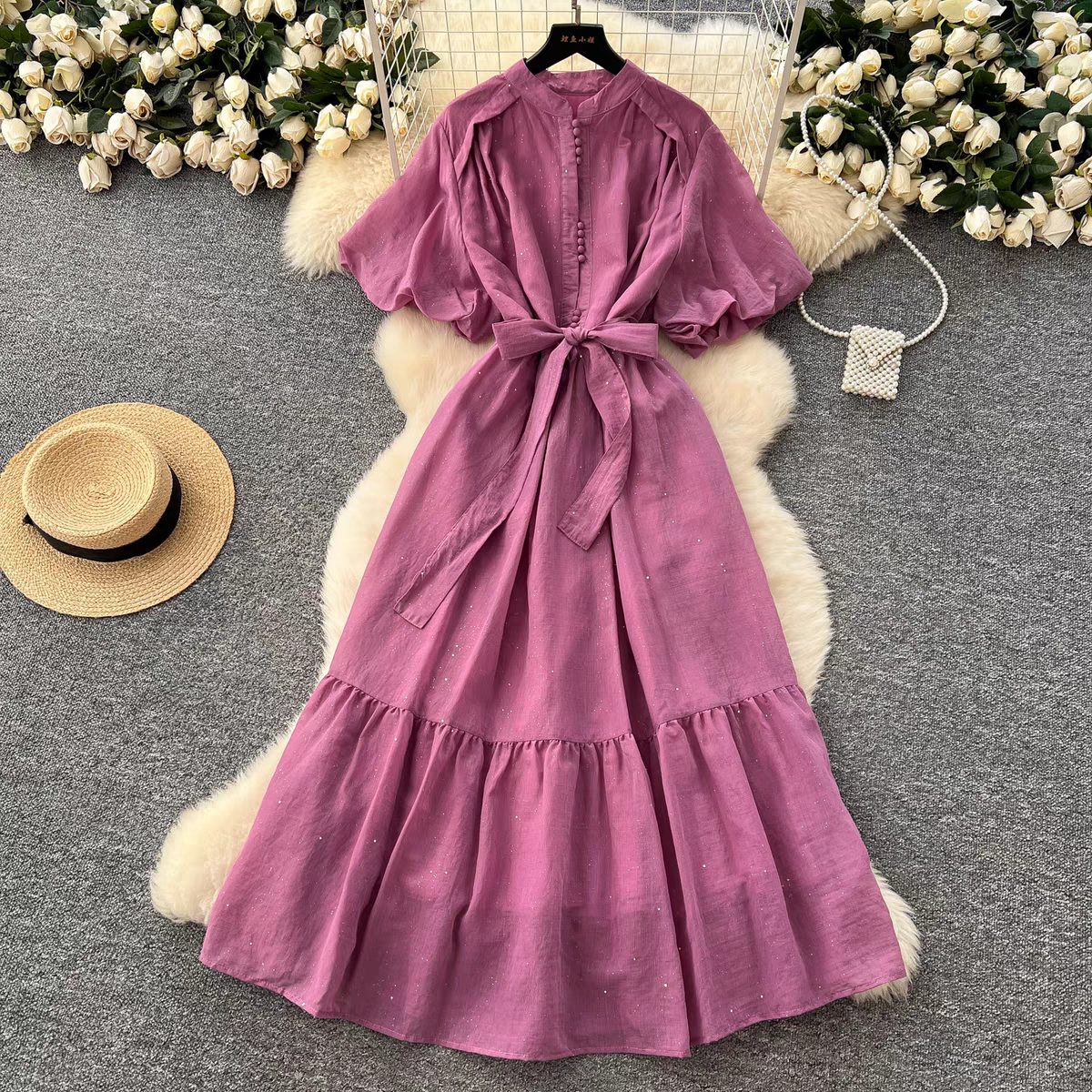 Kate Summer Ruffle Long Dress - 24th Spoke