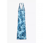 Sandra Summer Print Long Dress