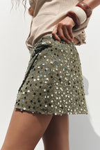 Jessica Zara Party Sequins Skirt