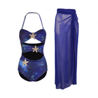 Jessica Summer Star Swim Suit With Cover UP