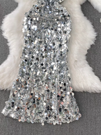 Jessica Summer Sequins Party Wear Dress