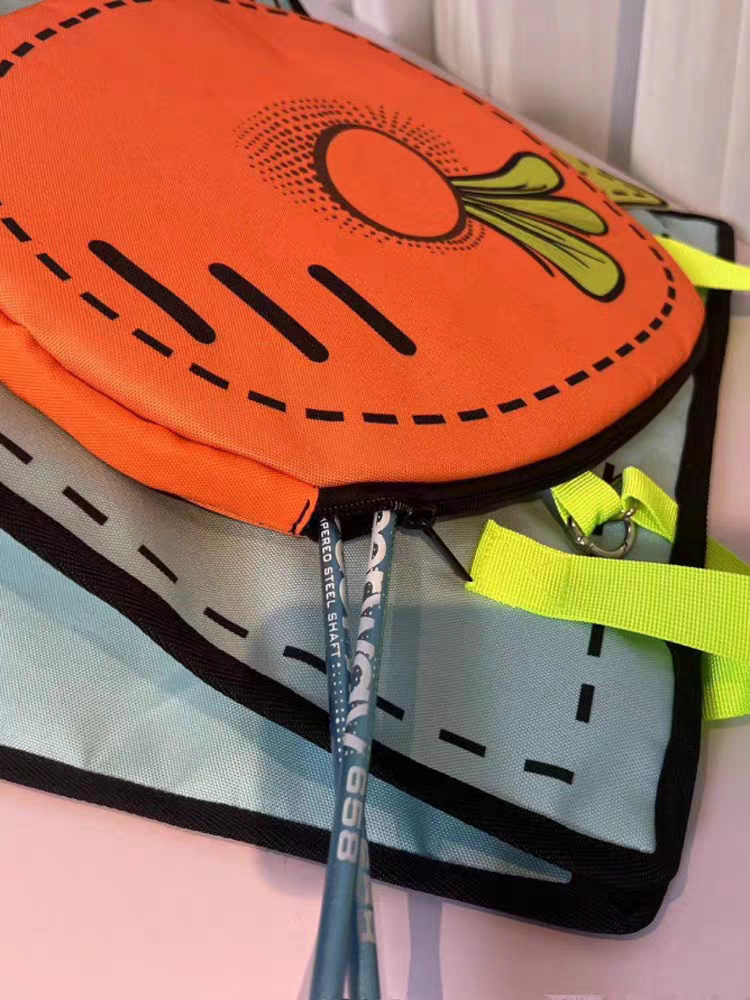 Sania Badminton Carrot Tote Bag