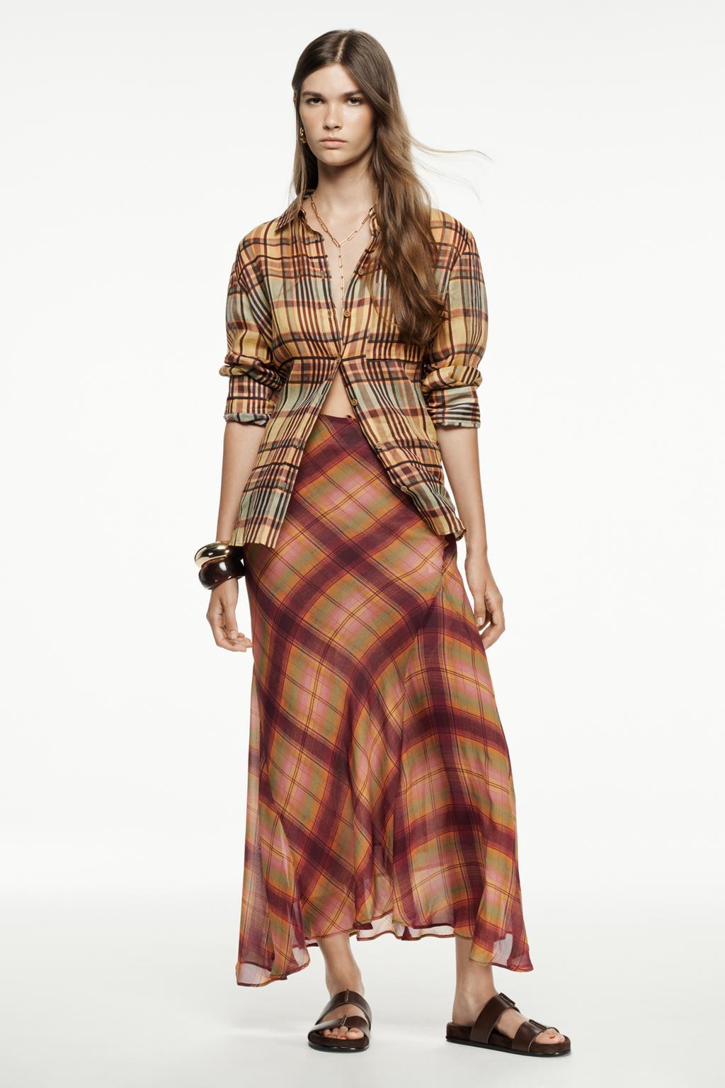 Scarlett Summer Plaid Shirt