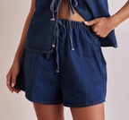 Marissa Summer Denim Two Piece Set
