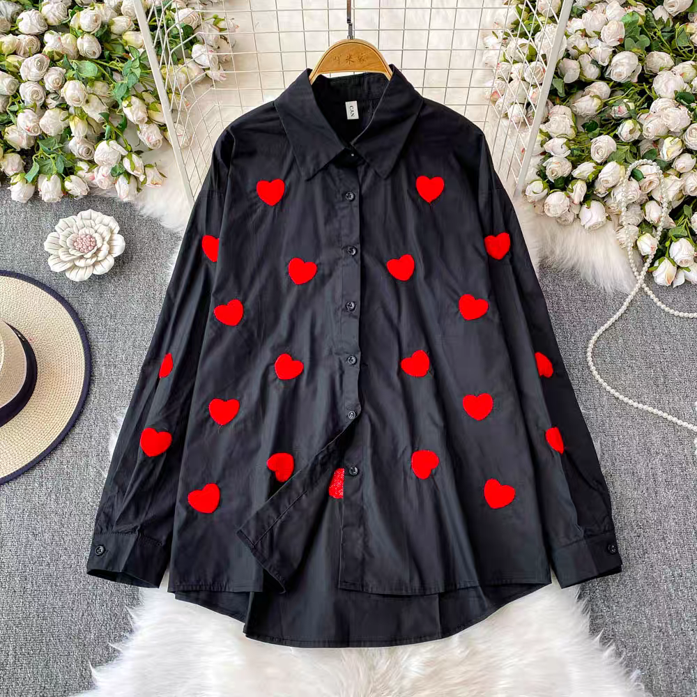 Claire Summer Heart Shirt - 24th Spoke
