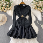 Natalia V Neck Party Dress