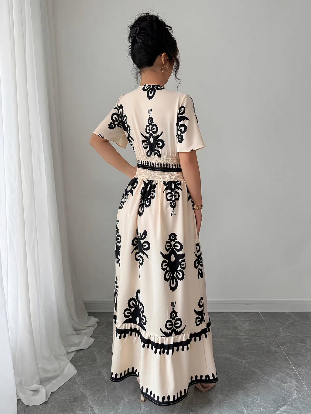 Rachel Summer Vacation Long Dress