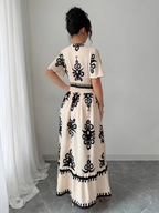 Rachel Summer Vacation Long Dress