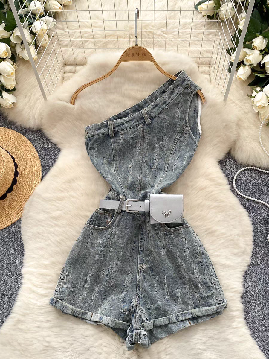 Alison Summer Denim Jumpsuit