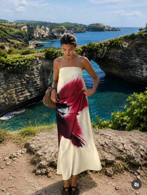 Brittany Vacation Long Dress