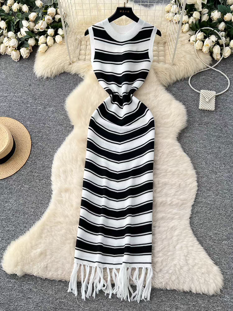 Olivia Summer Tassel Dress