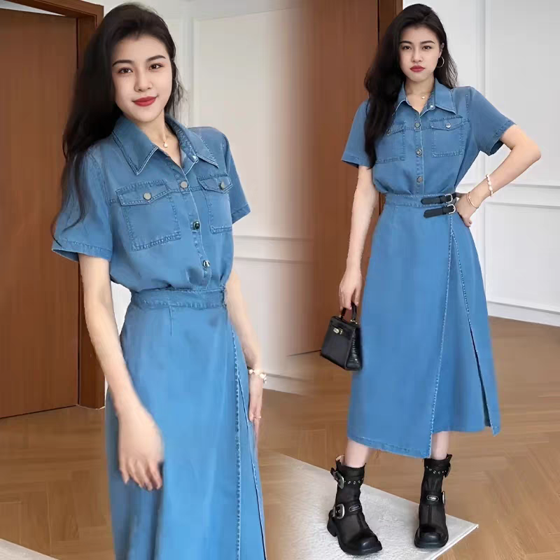 Diane Summer Denim Dress